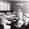 Katedras sēde kopā ar  no centrālās zinātniskās pētījumu laboratorijas darbiniekiem (CNIL). 